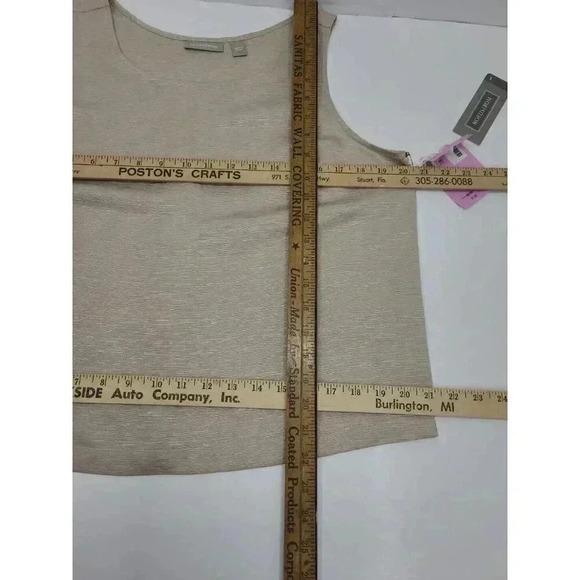 Nordstrom Silk Linen Shirt and Tank Women's Large New with Tags - Picture 7 of 9
